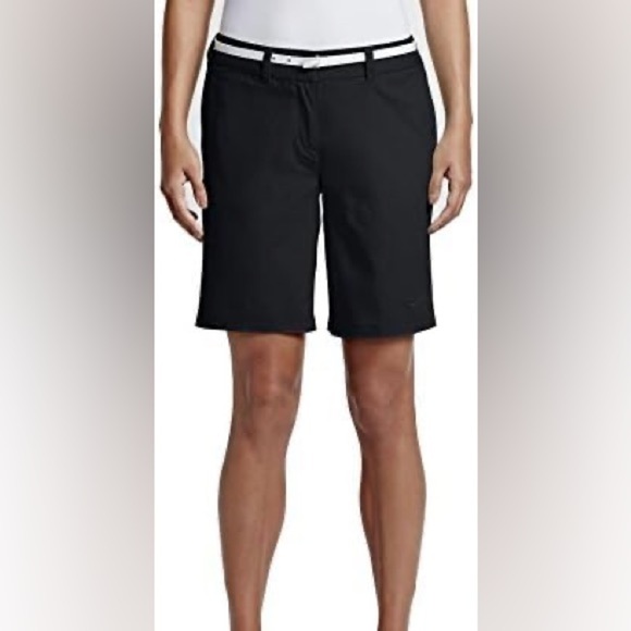 Nike Pants - Nike Black Bermuda Golf Short Size 6
